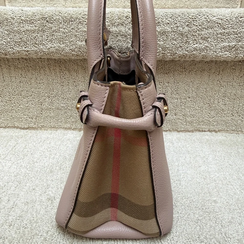 Burberry Banner Tote Mini in Blush - Picture 8 of 13